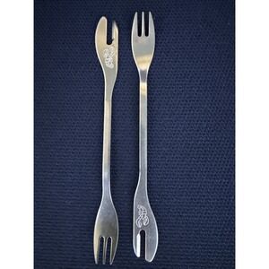 Vintage Atlantis Sea Fork Lobster Seafood Fork Vermont USA Coastal Tableware